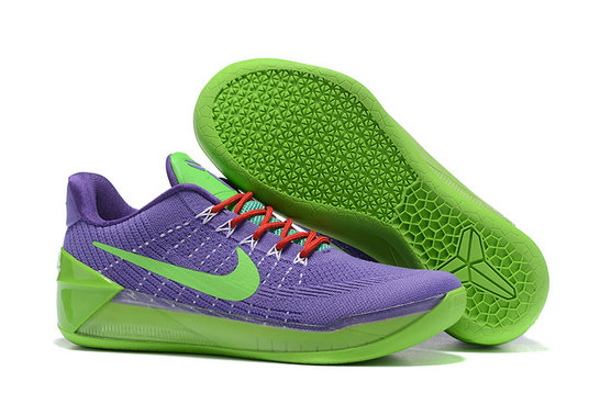 Nike Kobe AD Flyknit Purpel Green Basketball Shoes